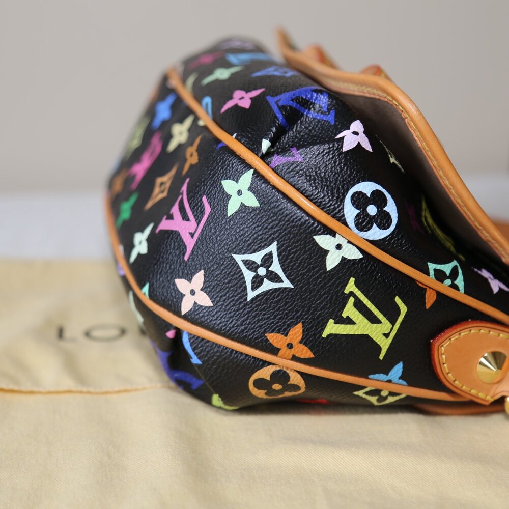 AUTHENTIC Louis Vuitton Patti Black Multicolor Bag Limited Edition! - Picture 6 of 13